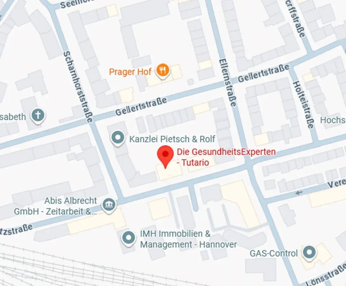 Umgebungskarte Tutario